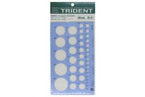 GABARITO CIRCULOGRAFO TRIDENT MOD D2