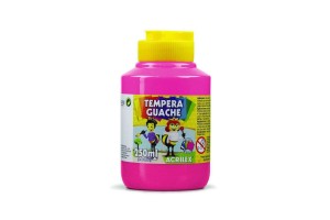 TEMPERA GUACHE ACRILEX PT 250ML ROSA