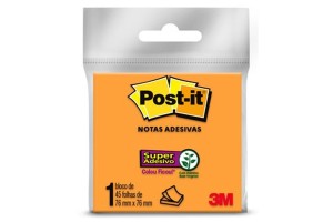POST-IT LARANJA 76X76 45F