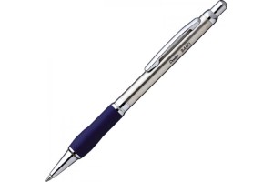 CANETA PENTEL RETRATIL B460 CGF AZUL E PRATA