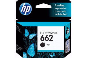 CARTUCHO ORIGINAL HP 662 PRETO