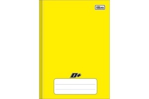 CADERNO CD UNIV BROCHURAO TILIBRA 96 FLS AMARARELO