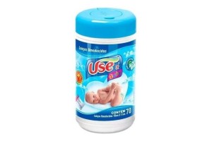 LENCO UMEDECIDO USE IT 70UNID POTE AZUL