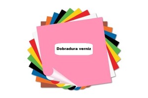 PAPEL ESPELHO DOBRADURA VERNIZ CORES