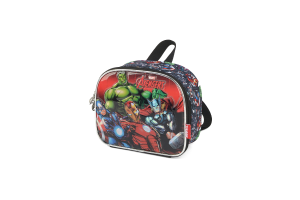 LANCHEIRA LUXCEL AVENGERS PRETO UN