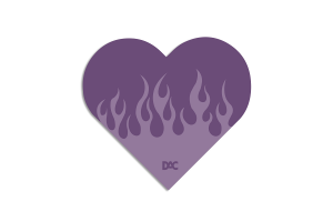 BLOCO DE ANOTAÇÃO DAC COLLEGE CORAÇÃO C/ 30FLS 67MM X 66MM