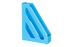 PORTA REVISTA ACRINIL MARSHMALLOWA ZUL COM 1 UNIDADE