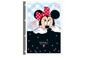 BLOCO PARA FICHARIO TILIFLEX 80 FLS MINNIE